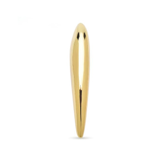 Брошь BROCHE Модерн Вертикаль из стали золотистая BRBF115505